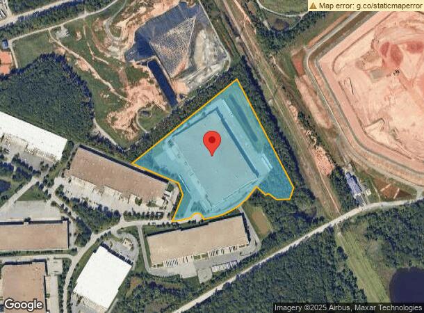 1040 Swan Creek Dr, Curtis Bay, MD Parcel Map