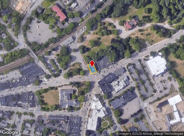  569 Washington St, Wellesley, MA Parcel Map