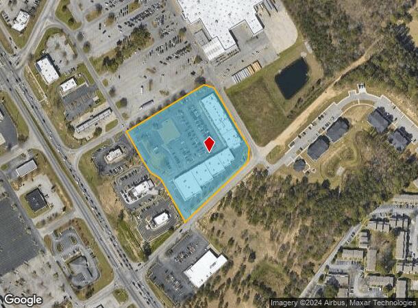  7530 Garners Ferry Rd, Columbia, SC Parcel Map