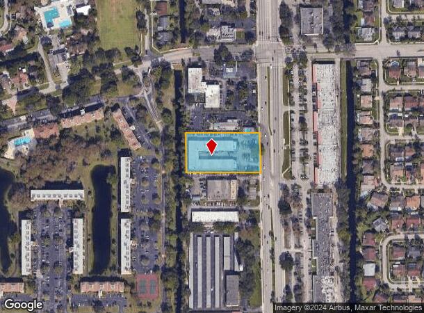  4917 N University Dr, Lauderhill, FL Parcel Map