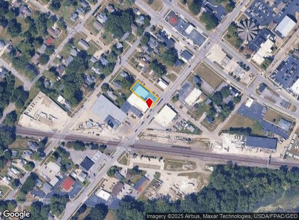 607 Main St, Huron, OH Parcel Map
