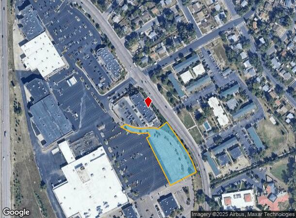  2070 Southgate Rd, Colorado Springs, CO Parcel Map