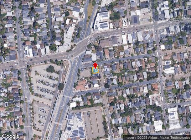  2004 Emerson St, Berkeley, CA Parcel Map