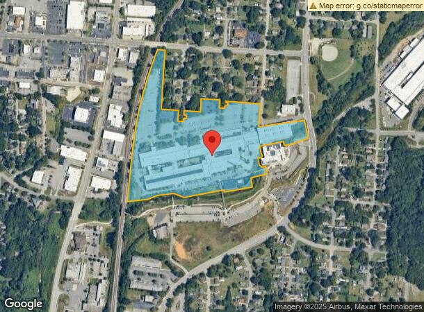  2007 Yanceyville St, Greensboro, NC Parcel Map