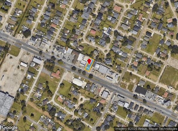 7543 W Judge Perez Dr, Arabi, LA Parcel Map