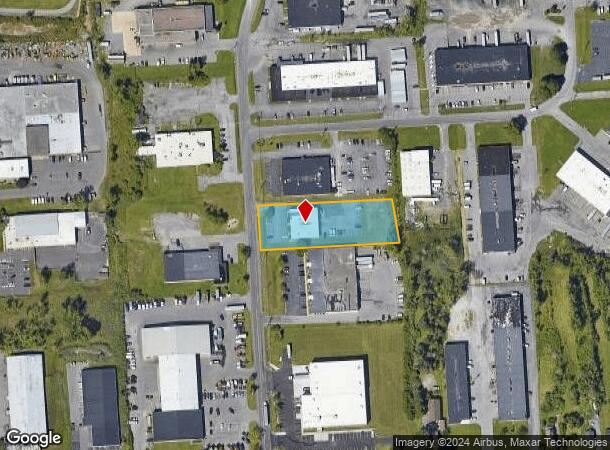  6027 Corporate Dr, East Syracuse, NY Parcel Map