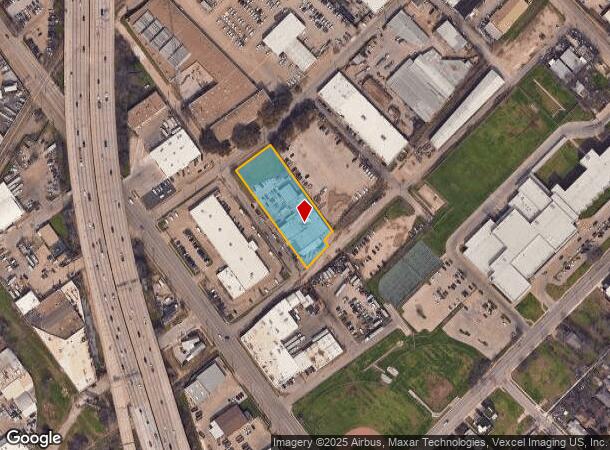 2428 Harrison Ave, Dallas, TX Parcel Map