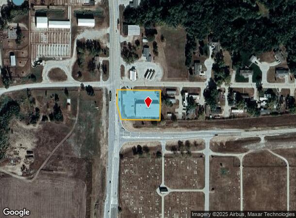 1106 S Colfax St, West Point, NE Parcel Map