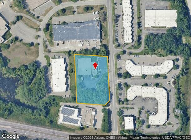  6100 Baker Rd, Minnetonka, MN Parcel Map