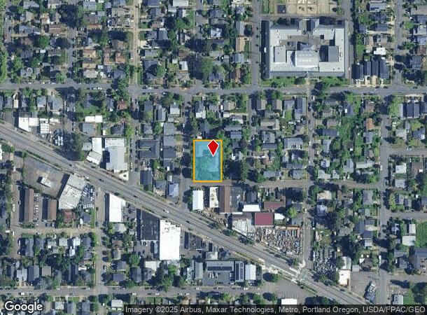  5110 Se 76Th Ave, Portland, OR Parcel Map
