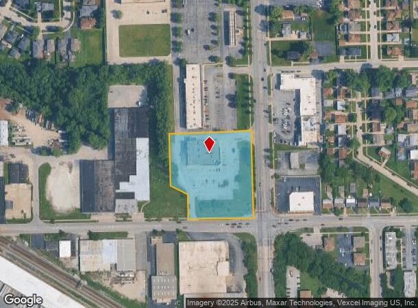12290 S Pulaski Rd, Alsip, IL Parcel Map