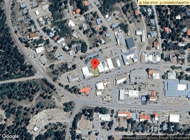  206 Burro Ave, Cloudcroft, NM Parcel Map