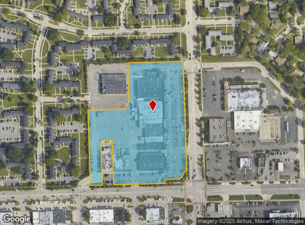  23001 Coolidge Hwy, Oak Park, MI Parcel Map