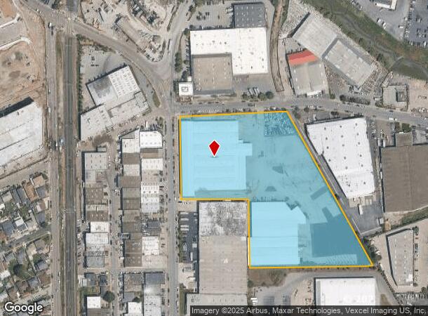  212 Shaw Rd, South San Francisco, CA Parcel Map