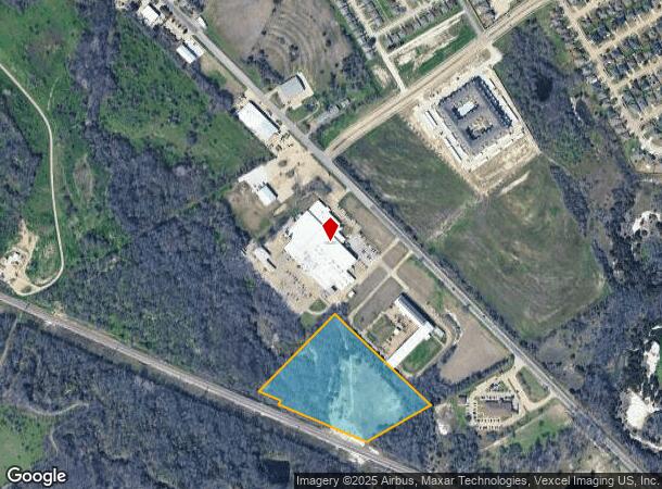  1616 E Main St, Waxahachie, TX Parcel Map