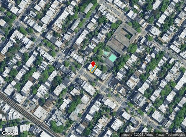  1345 Bushwick Ave, Brooklyn, NY Parcel Map