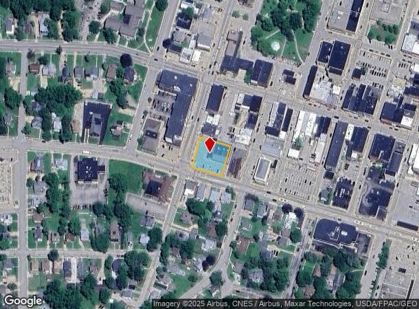 180 W Pine St, Platteville, WI Parcel Map