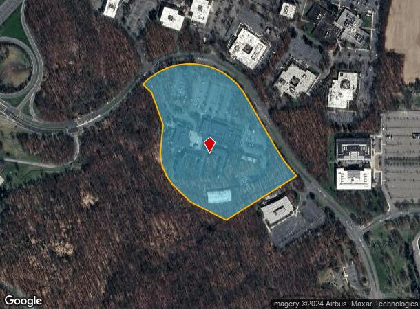  100 College Rd E, Princeton, NJ Parcel Map