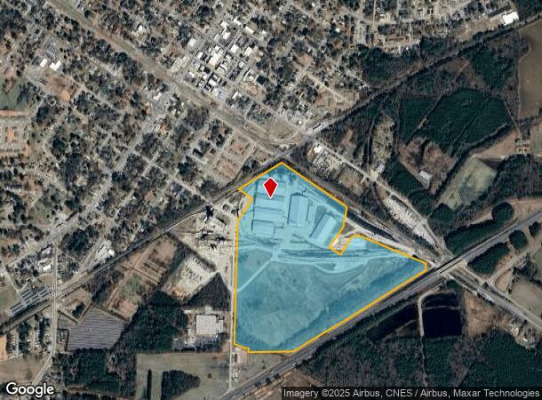 404 E Preston St, Selma, NC Parcel Map