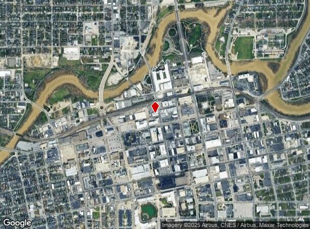 606 S Harrison St, Fort Wayne, IN Parcel Map