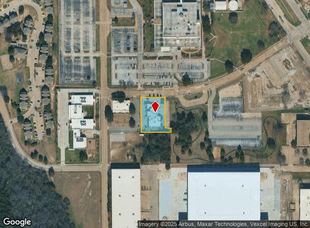  4630 Exchange Service Dr, Dallas, TX Parcel Map