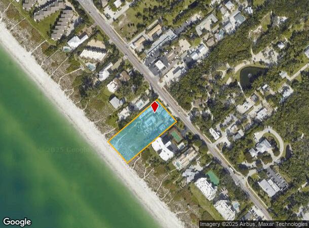  5581 Gulf Of Mexico Dr, Longboat Key, FL Parcel Map