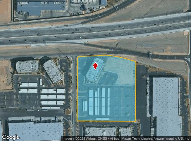 6770 Edmond St, Las Vegas, NV Parcel Map