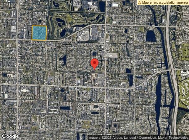  825 Cotton Bay Dr E, West Palm Beach, FL Parcel Map