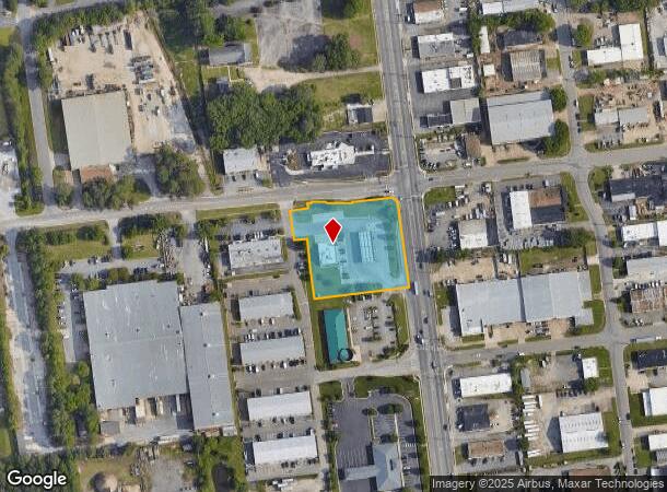  597 Aberdeen Rd, Hampton, VA Parcel Map