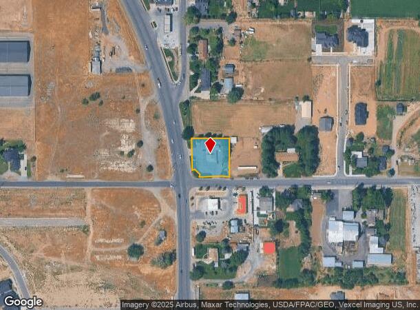  828 N Highway 89 W, Mapleton, UT Parcel Map