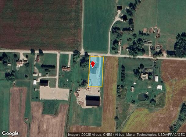  3970 New Riley Rd, Dresden, OH Parcel Map