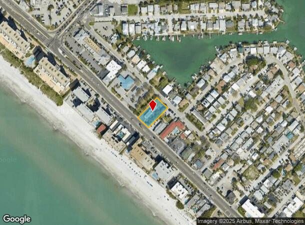  14801 Gulf Blvd, Madeira Beach, FL Parcel Map