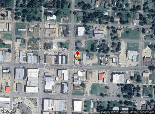  202 N 2Nd St, Hugo, OK Parcel Map
