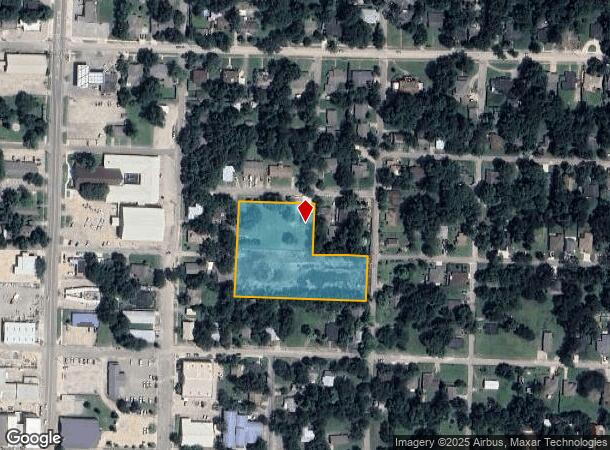  410 E 8Th St, Bonham, TX Parcel Map