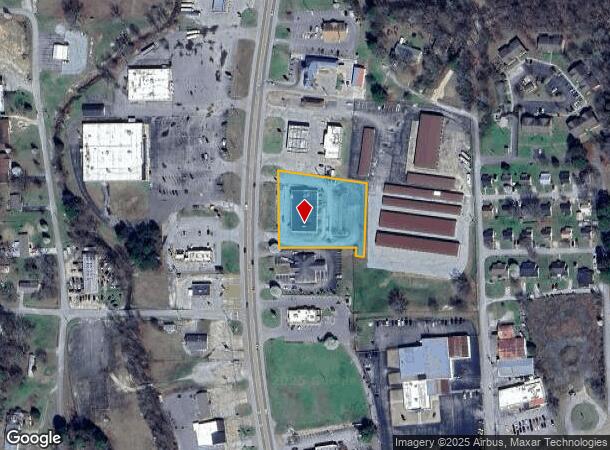  128 N Highway 641 N, Camden, TN Parcel Map