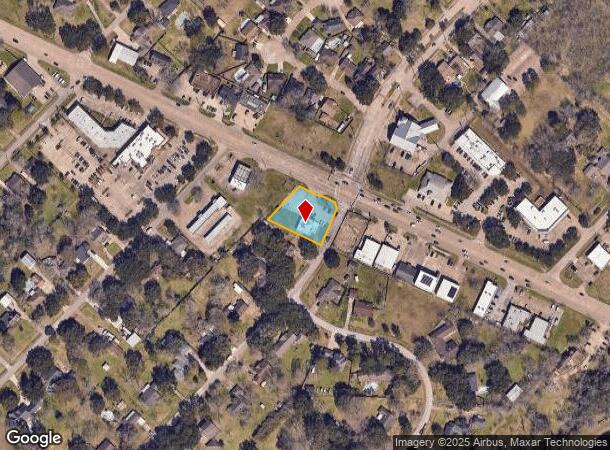 2102 Broadway St, Pearland, TX Parcel Map