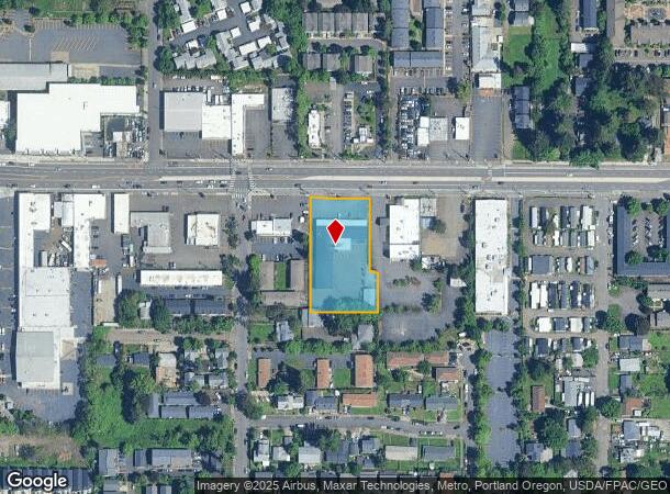  12540 Se Division St, Portland, OR Parcel Map