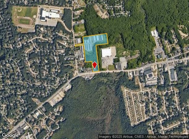 1185 Tiogue Ave, Coventry, RI Parcel Map