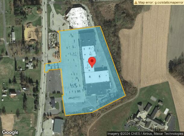  1534 N Center Ave, Somerset, PA Parcel Map