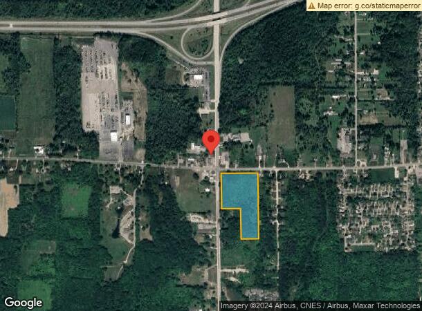  6021 N Clio Rd, Mount Morris, MI Parcel Map