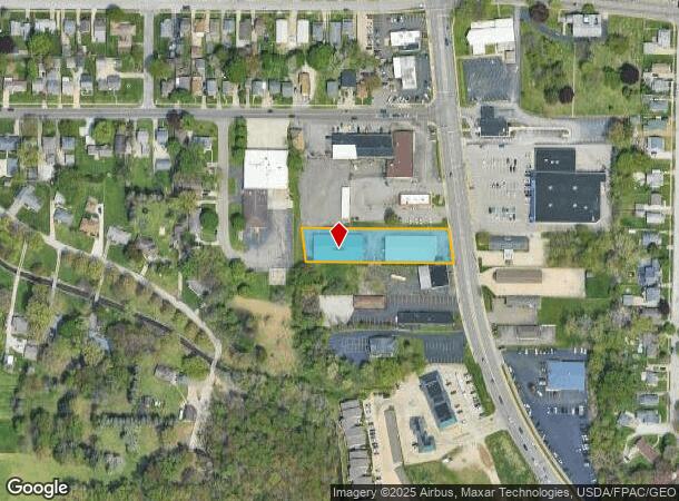  724 Canton Rd, Akron, OH Parcel Map