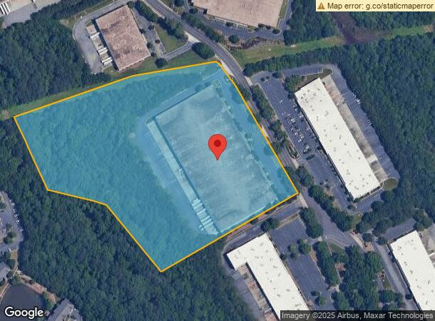  2100 Evergreen Blvd, Duluth, GA Parcel Map