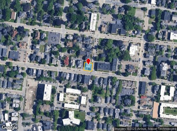 81 Elm St, Worcester, MA Parcel Map