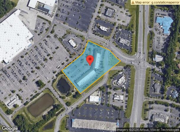  5120 S College Rd S, Wilmington, NC Parcel Map