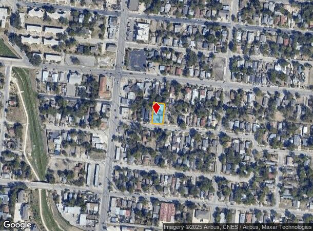  1033 Rivas St, San Antonio, TX Parcel Map