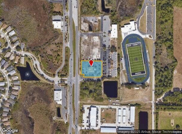  5535 N Wickham Rd, Melbourne, FL Parcel Map