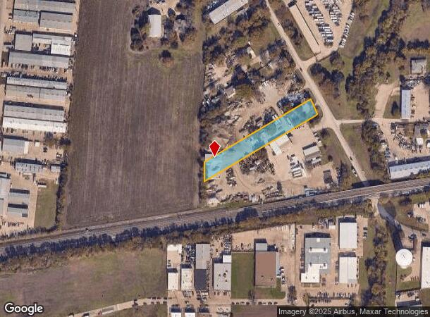 2926 Main St, Rowlett, TX Parcel Map