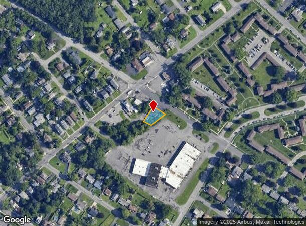  1260 Gerling St, Schenectady, NY Parcel Map