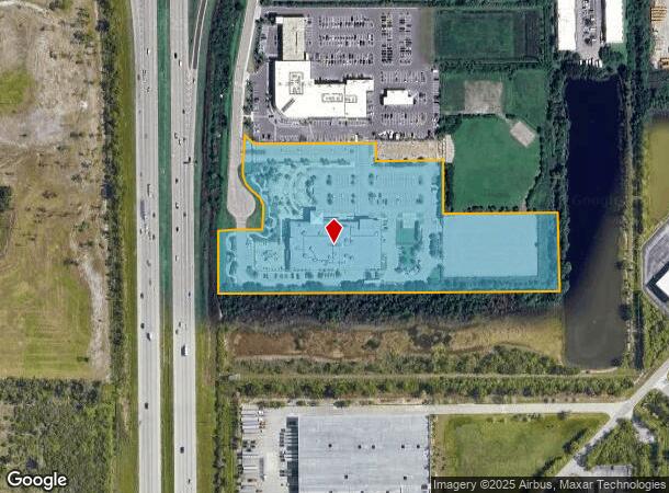  9501 Thunder Rd, Fort Myers, FL Parcel Map