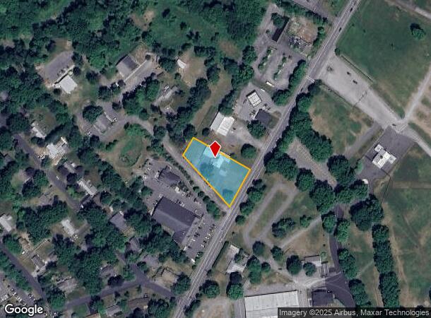 6571 Spring Brook Ave, Rhinebeck, NY Parcel Map